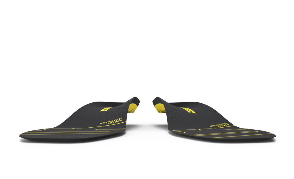 Superfeet's Hockey Playmaker Insoles facing forward on a white background. 