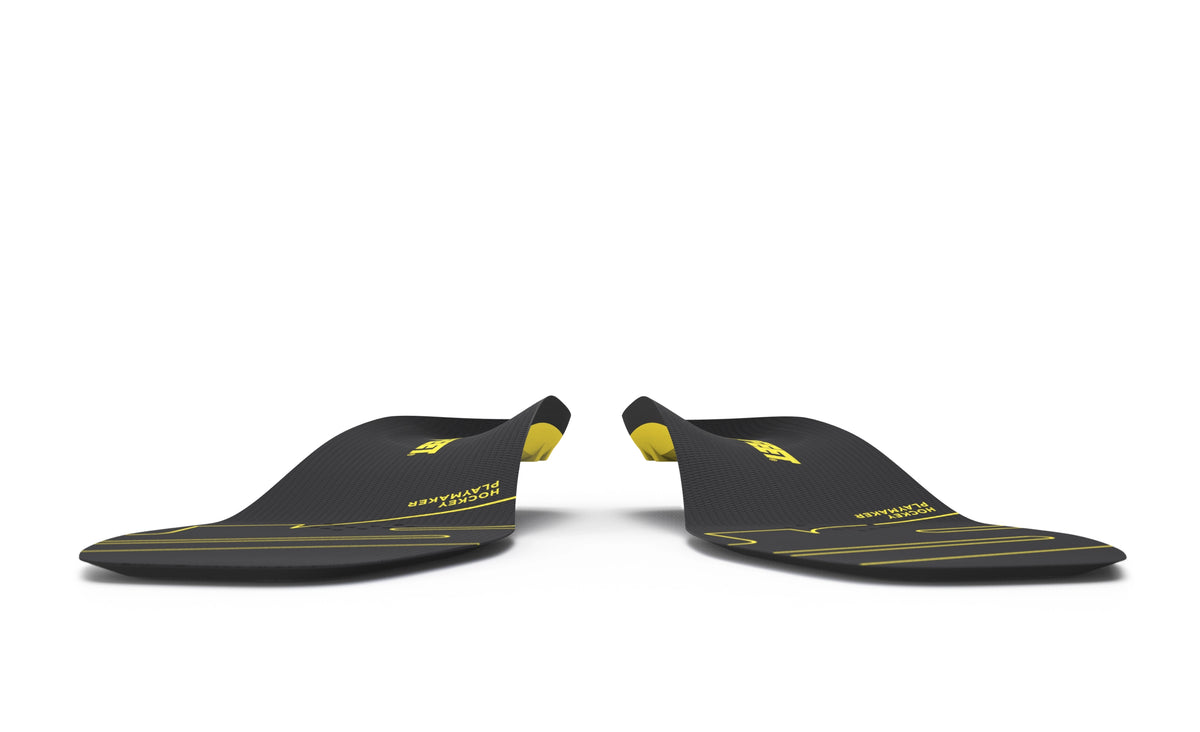 Superfeet's Hockey Playmaker Insoles facing forward on a white background. 