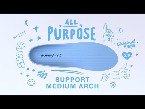 All-Purpose Support Medium Arch Insoles – Superfeet Worldwide